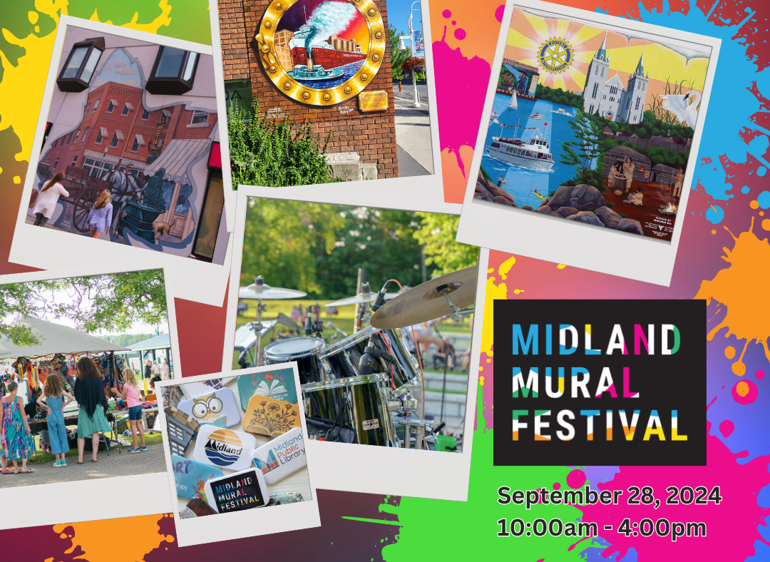 Midland Mural Festival Collage Imagery