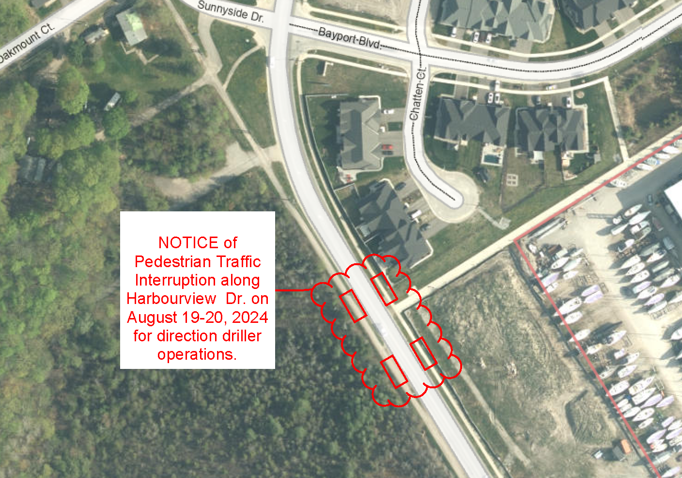 Harbourview Dr Map