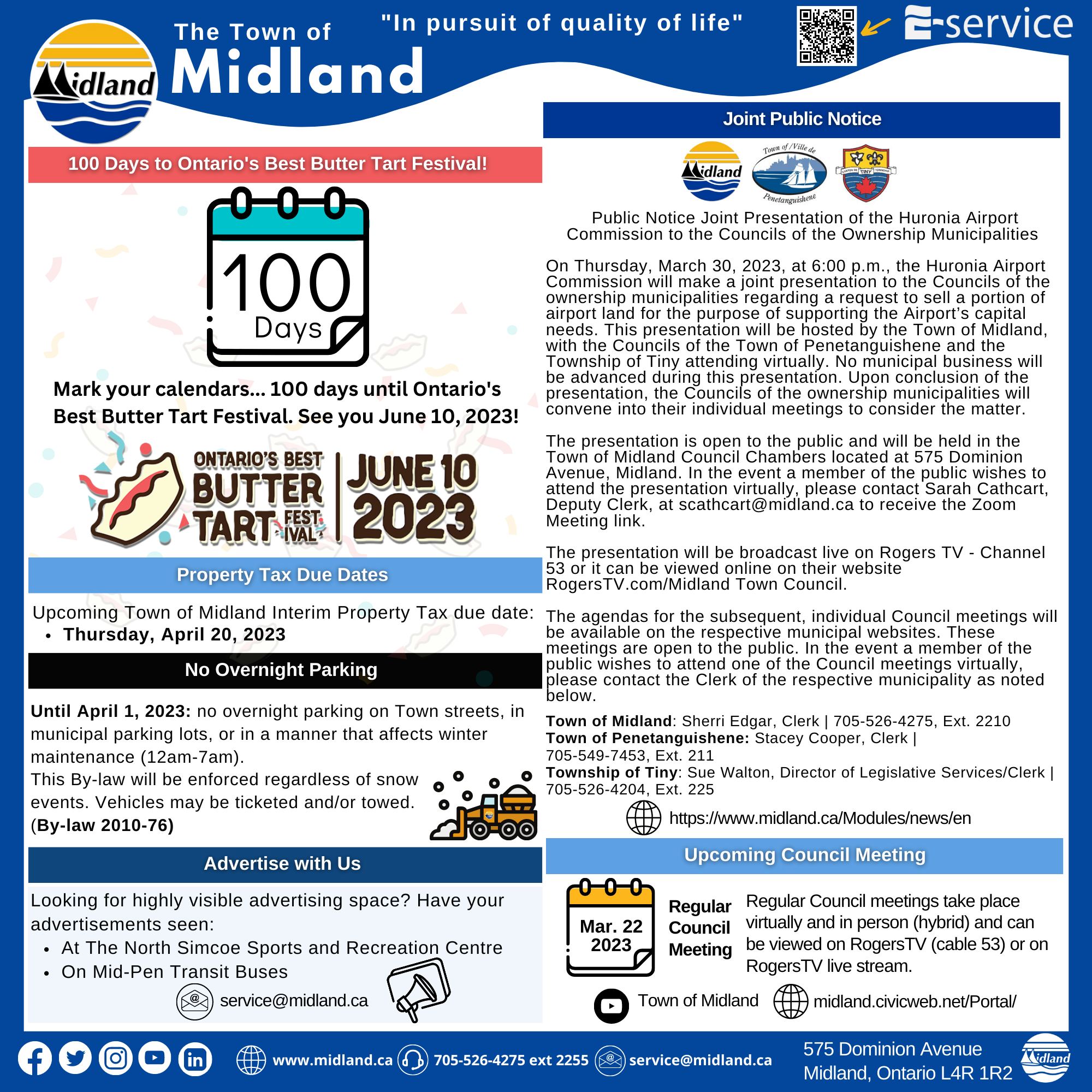 Town of Midland Ad