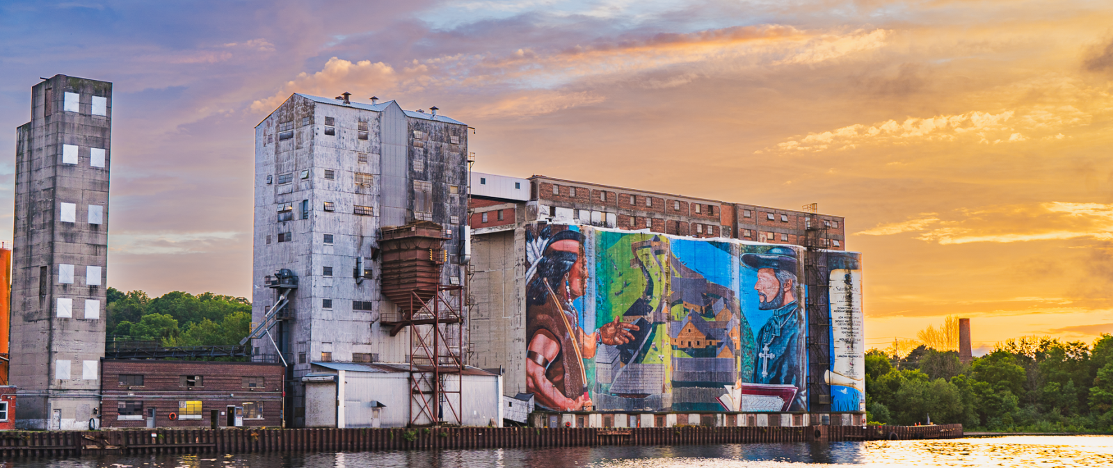 Midland grain elevator